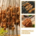 thumbnail image 4 of FOMIYES 16Ud Pinchos Metálicos Para Barbacoa En Inoxidable Con Plano Para Carne Y Vegetales, 4 of 8