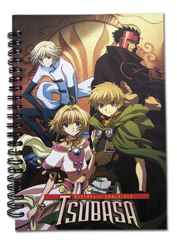 notebook - tsubasa - new group gathering stationery anime licensed ge6416