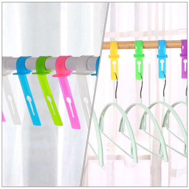 FOMIYES 40Ud Fijadores Para De Ropa Material PP Colores Variados Accesorios Antideslizantes Para Hogar