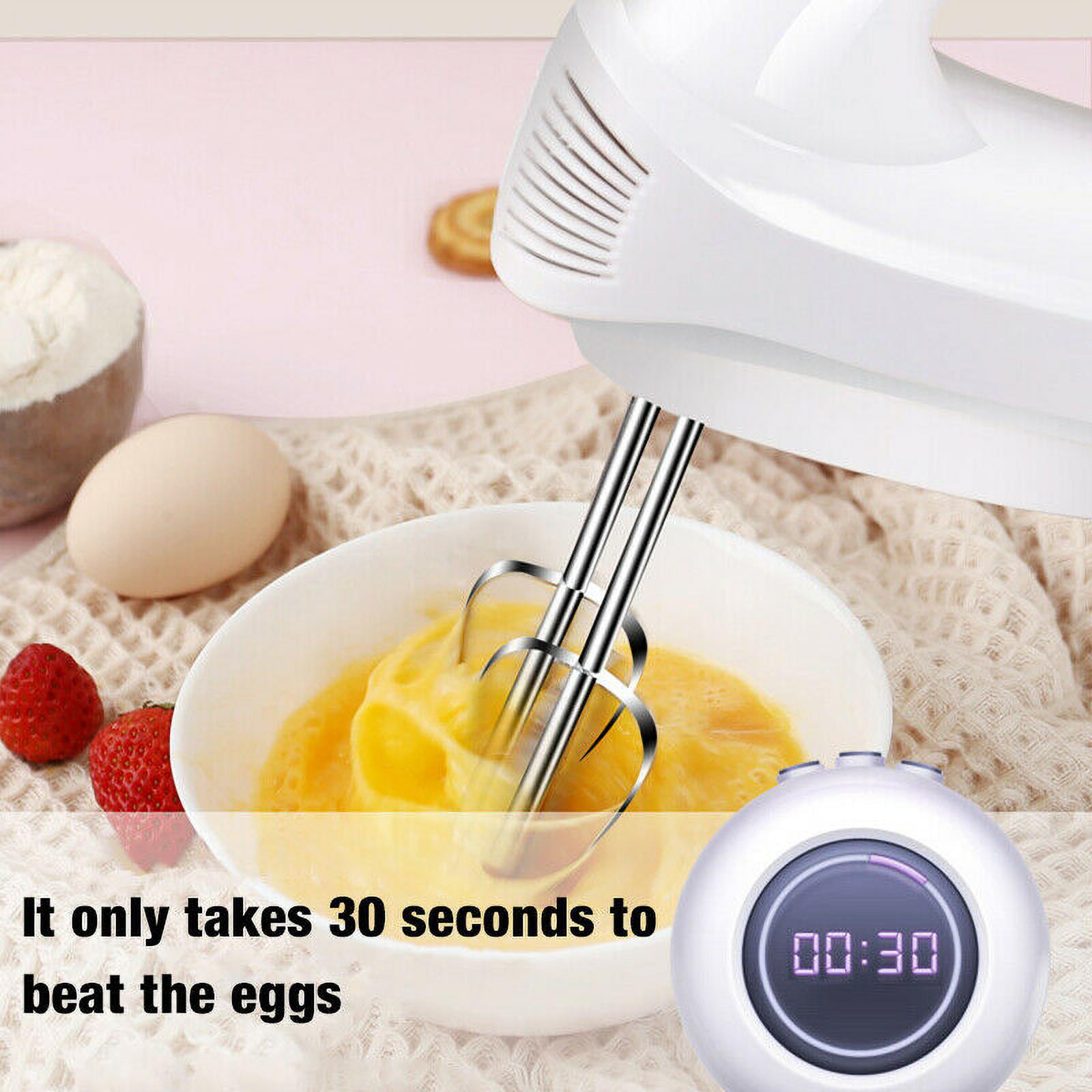 5 Speed Electric Hand Mixer Baking Electric Egg Whisk Hand Whisks Hand  Mixers Food Mixers for Baking Kitchen Cake Ice Cream Food Beater 