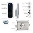 Fingerprint Door Lock Electronic Smart HomePassword Phone APP Unlock