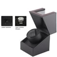 thumbnail image 1 of Box Automatic Watch Winder Box Carbon Fiber Display Storage Box for Wristwatch Mechanical Watch 100-240V, 1 of 8