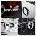 thumbnail image 4 of Scosche MagStack 3ft Magnetic USB-C to USB-C Tangle-Free Fast Charge Braided Cable SCCBM3-HTSK, 4 of 11