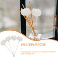 thumbnail image 4 of TABLZONE 4Pcs Replaceable Aromatherapy Flower for Reed Diffuser with Realistic Beige Design, 4 of 8