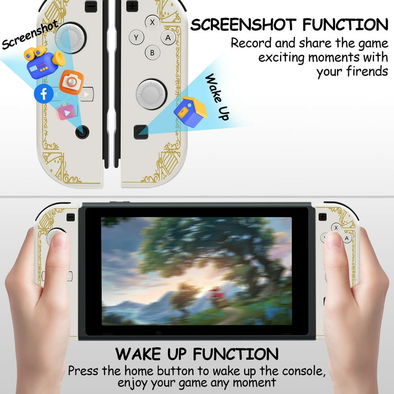 YUOY Nintendo Switch Cordless Controller with Dual Vibration