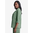 thumbnail image 4 of Jessica London Women's Plus Size Gauze Blazer, 4 of 5
