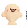 thumbnail image 3 of Peluche de peluche de peluche de zorro para dormir • Peluche de zorro mimoso • regalo de apoyo reconfortante para adultos y relajación, 3 of 9