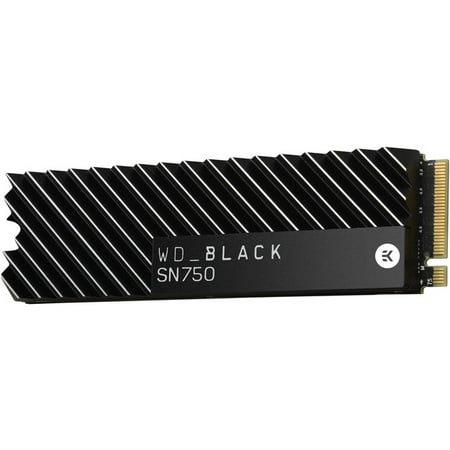 WD Black SN750 WDS200T3XHC 2 TB Solid State Drive with Heatsink - PCI Express (PCI Express 3.0 x4) - 1200 TB (TBW) - Internal - M.2 2280 - 3.32 GB/s Maximum Read Transfer Rate - 5 Year