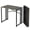 Black Oak-35 Inch, variant on 35 Inch Black Oak Narrow Folding Table for Home Office, Gaming, and Camping