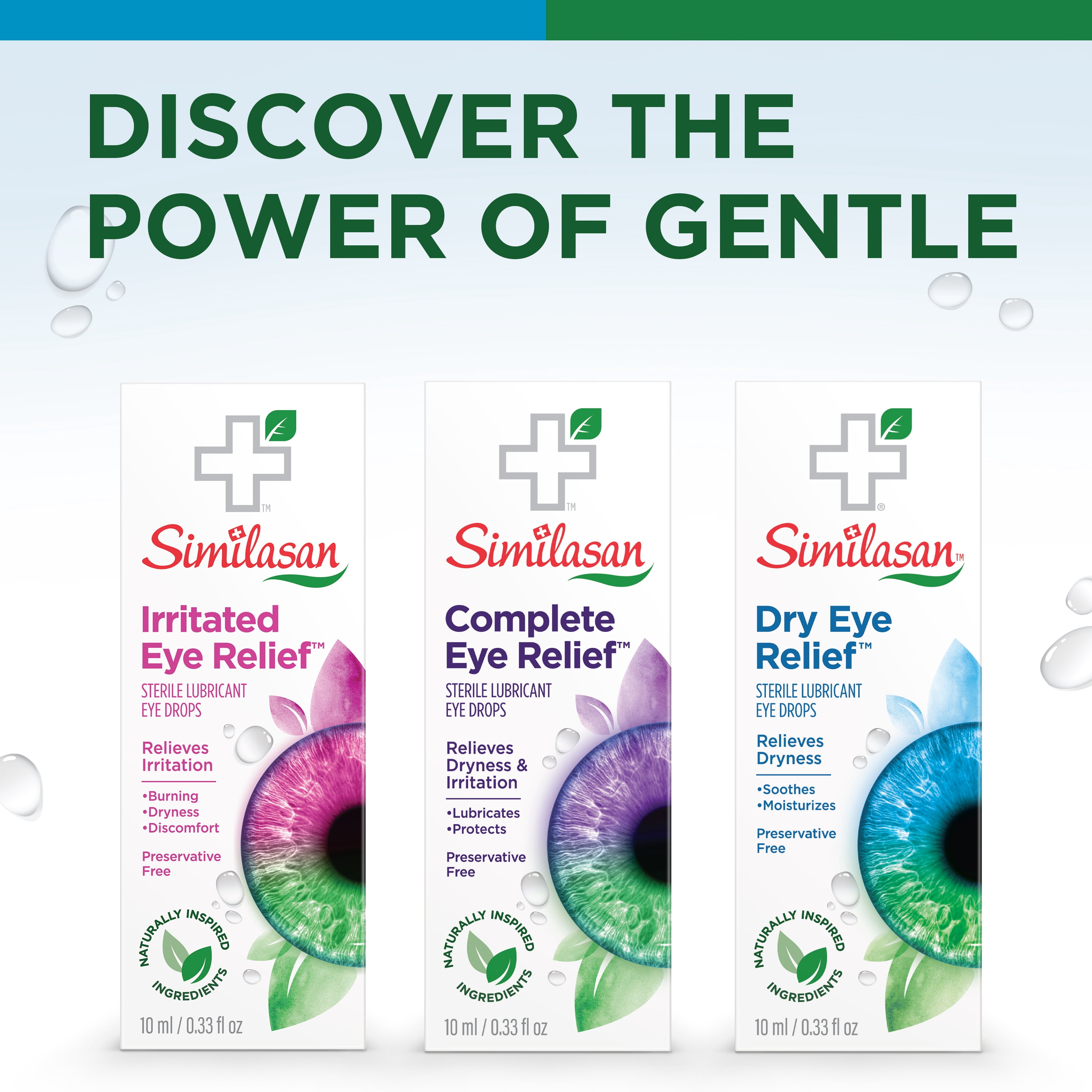 Similasan Dry Eye Relief Drops, Preservative-Free, 0.33 Fl Oz