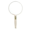 thumbnail image 2 of HILABEE Plastic Handheld Mirror for Travel Beige, 2 of 8