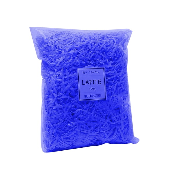 Caja de regalo de confeti Bewildely relleno de rafia de Papel lafite triturado colores