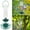 🔥 as show_New#89, variant on Outdoor Bird Feeder Set | Hanging Recycled Plastic Bottle Feeders | Durable Roof Design for Garden Patio Balcony | Convenient Automatic Food Refill | 2-Pack | Weather Resistant