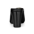 thumbnail image 2 of BLISSFUL STEP Women's Pearl Bow Block Heel Slides Mules Black 7, 2 of 8