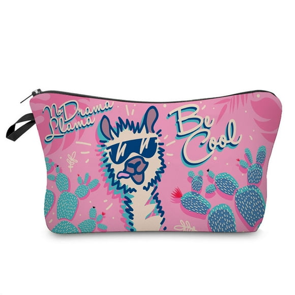 Easter Clearance Travel Essentials for Women Make up Bag Clear Bag Preppy Printed Cosmetic Bag Pattern Clutch Ladies Multifunctional Travel Storage Toiletry Bag for Women Clear Purse Clearance