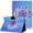 Mandala, variant on iPad 9.7 2018/ 2017 Case (6th 5th Generation), iPad Air 1 2 Case, Allytech Slim PU Leather Protective Folio Stand Smart Cover Shell Auto Sleep Wake Pencil Holder Wallet Girls Case, Unicorns