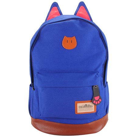 Ear Bags Clearance School Backpack, Coofit Canvas Sweet Cute Cat Ear Girls Students Laptop Book Bag Travel Rucksack for Kids Boys Teen ()