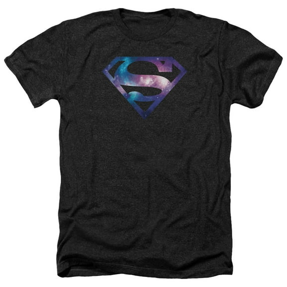 Superman - Galaxy Shield - Heather Short Sleeve Shirt - X-Large