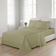 thumbnail image 2 of Elegant Comfort Deep Pocket 4-Piece Bed Sheet Set, Ultra-Soft Microfiber, Luxury Bedding Gift, California King, Sage, 2 of 6