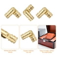 thumbnail image 4 of Uxcell 16pack Invisible Brass Barrel Hinge, 17/19/25/30x5mm Folding Support Cylindrical Hidden Barrel Hinges, 4 of 7