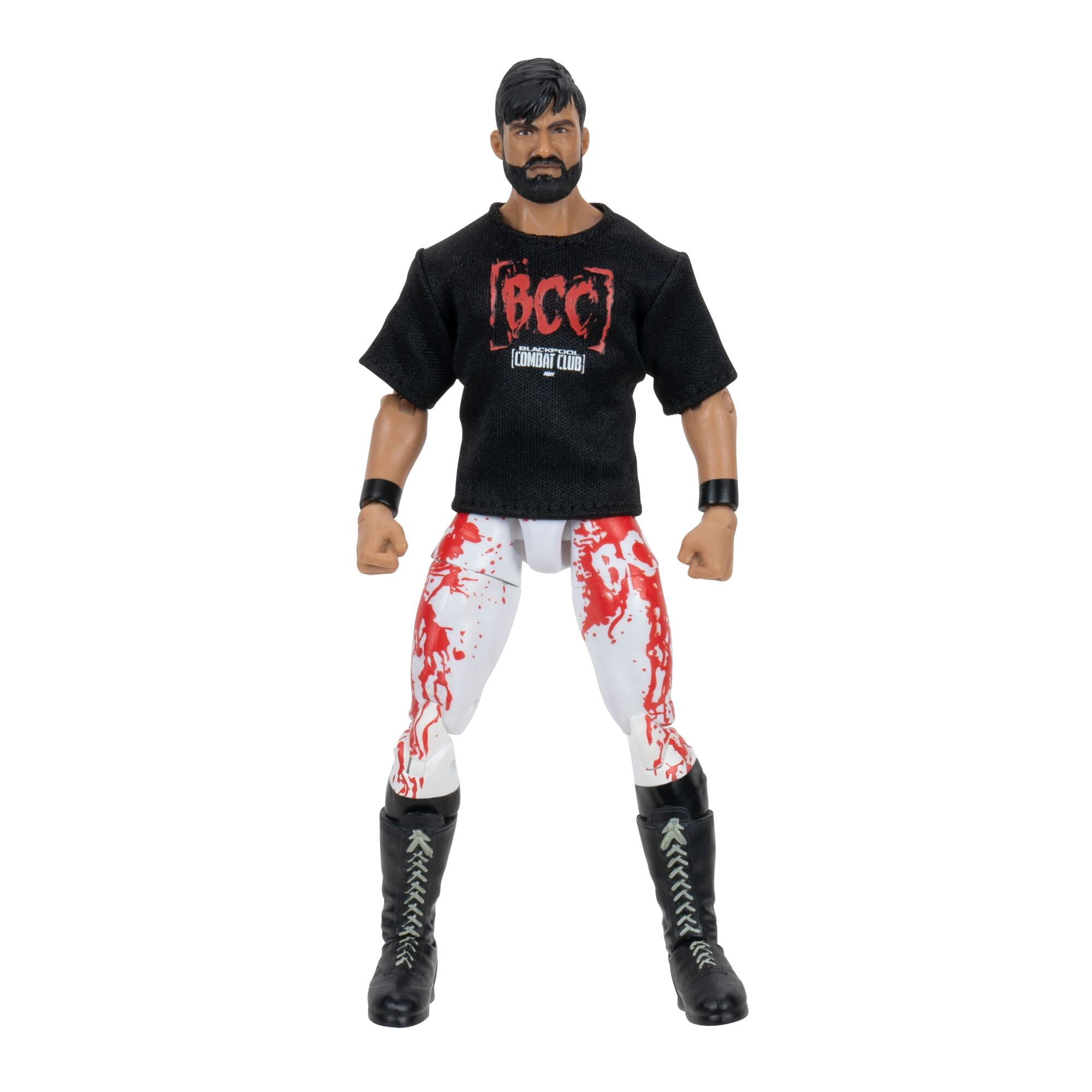 AEW Unmatched Wheeler Yuta - 6-inch Figure with Soft Black T-Shirt