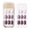 KPN12K, variant on KISS NEW YORK Press&Go Press-On Manicure Fake Nails, Glitter Seashell Chrome Short Round Nail Kit, One-Step Super Hold No-Glue Mani, Includes Prep Pad, Mini File, Manicure Stick, 30 Pcs, 12 Sizes