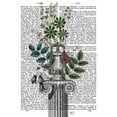 thumbnail image 2 of Fab Funky 15x18 Black Ornate Wood Framed with Double Matting Museum Art Print Titled - Lamp On Plinth, 2 of 4