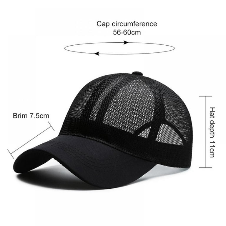 Mesh Baseball Caps for Men,Quick Dry Lightweight Ultra Thin Running Fishing  Hats
