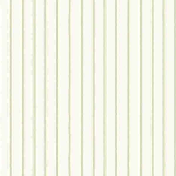 Ticking Stripe Wallpaper in Light Blue, Blue, Denim SY33929 by Norwall