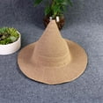 thumbnail image 3 of Ludlz Women Summer Witch Bucket Sun Hat Foldable Costume Ball Hat Knitting Cap, 3 of 4