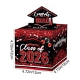 thumbnail image 2 of Graduation Surprise Money Pull Out Box - Class Of 2026 Grad Cash Pull Container Surprise Gift Box for Grad Party Table Centerpiece Celebration Home Grad Decor Holiday Gift, 2 of 8