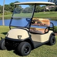 thumbnail image 2 of Uorisanigo Golf Cart Seat Cushion Durable Front Seat Covers Washable Dress UP Older Golf Cart Vinyl Seat Hawaii Palm Tree View for EZGO RXV/Club Car DS/EZGO TXT Golf Cart Seat Pretector, 2 of 7