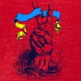 thumbnail image 3 of CafePress - Pro Ukraine Support Ukrainian Flag Peace S T Shirt - Womens Football Shirt, 3 of 4