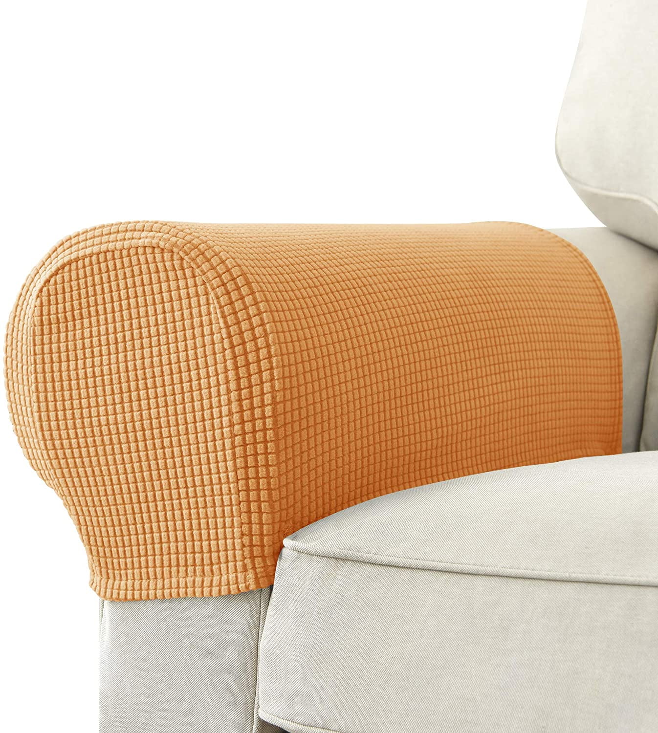 Stretch Armrest Covers for Chairs and Sofas Couch Arm Covers for Sofa