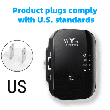 WiFi Range Extender Repeater Wireless Amplifier Router Signal Booster,Wireless Internet Repeater, WiFi Extender,Long Range Amplifier with Ethernet Port,1-Key Setup, Access Point, Alexa Compatible