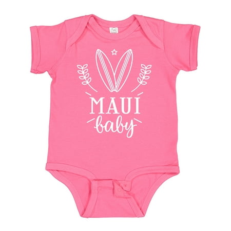 

Inktastic Maui Hawaii Baby Surfing Gift Baby Boy or Baby Girl Bodysuit