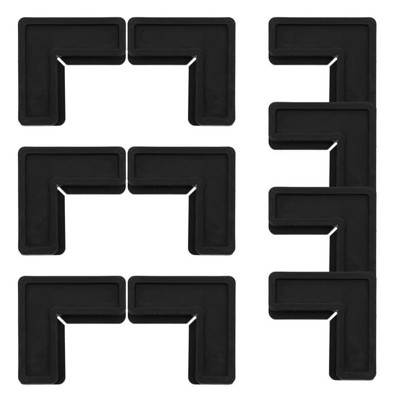 WRITWAA 10pcs Screen Repair Kit with Plastic Frame Corner Brackets for Window and Door Screen Replacement