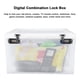 thumbnail image 3 of Box Lock Box De Almacenamiento De Alimentos Caja De Medicina Con Bloqueo Combinado Para La Oficina Escolar En Casa, 3 of 7