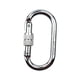 thumbnail image 1 of Mosquetón de seguridad para escalada en roca de 25 kN, hebilla de conector colgante multifunción, resistente libre para senderismo, Plata, 1 of 5