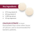 thumbnail image 6 of Bariatric Advantage Calcium Citrate Chewable 500 mg - For Bariatric Surgery Patients - High-Potency, Easy-Digest Tablets - Calcium Citrate - Bone Strength Supplements* - 270 Count - Cinnamon, 6 of 7