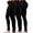 Black/Black/Black, variant on 4 Pack Women's High Waisted Leggings Soft Wide Waistband Pants S-3XL Plus Size Available