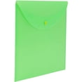 thumbnail image 3 of Smead Letter File Wallet - 8 1/2" x 11" - Polypropylene - Green - 10 / Box, 3 of 4