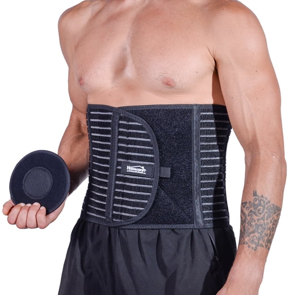 Faja Abdominal C/ Almohadilla Desmontable Talla S-M Negra Homecare