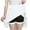 White, variant on Amvlyk Pencil Skirts for Women Solid Color High Waist Pleated Mini Skirt Summer Cool Trendy Short Skirt Fashion Flowy Casual Skirt for Beach Date Going Out Party Walking