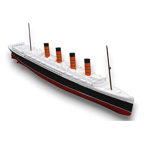 RMS LUSITANIA Model - Highly Detailed Historically Accurate No Assembly Required - 1 Foot in Length