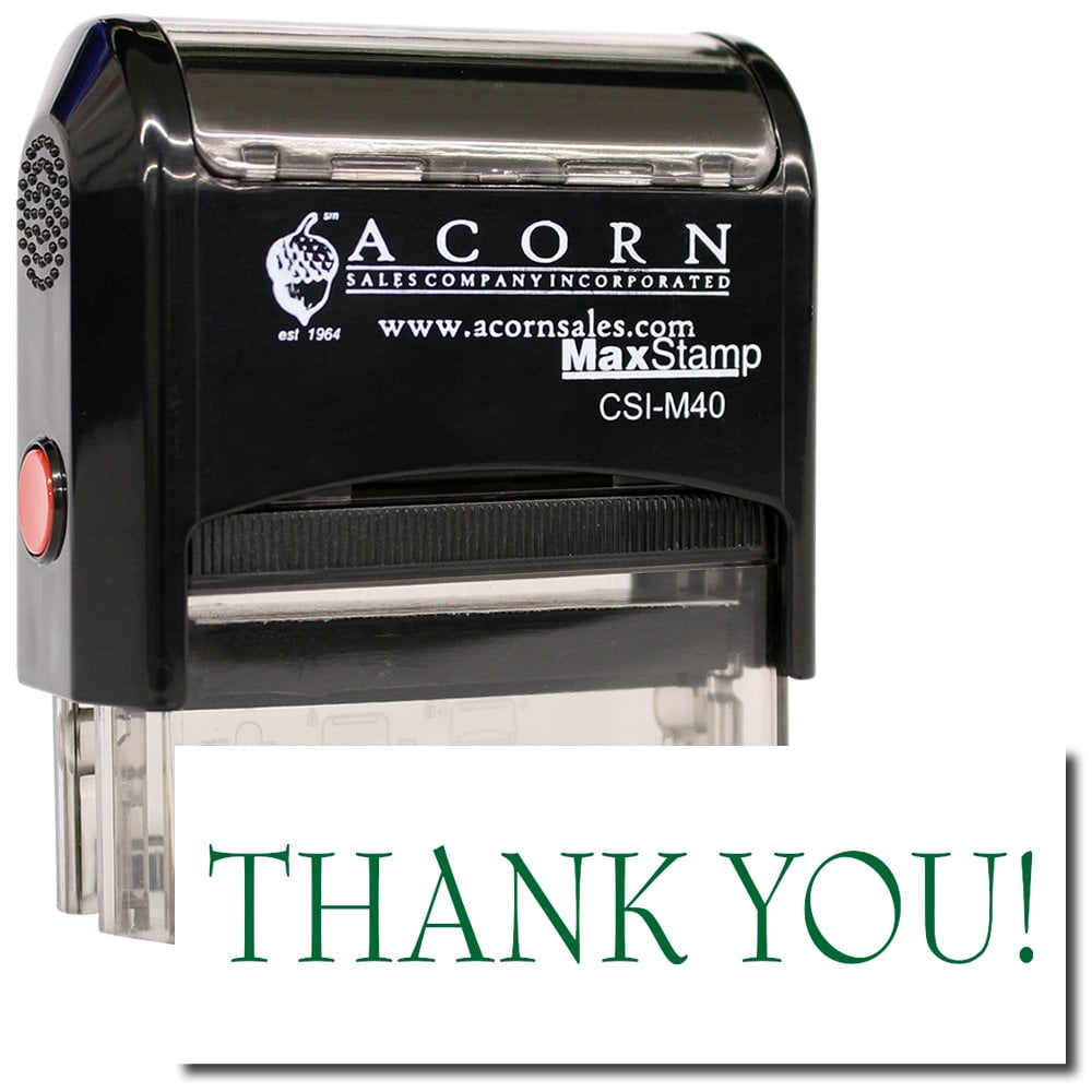 Large Self-Inking Thank You Stamp - Walmart.com