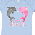 thumbnail image 4 of Inktastic You're Flippin' Fintastic Dolphins Boys or Girls Baby Bodysuit, 4 of 5