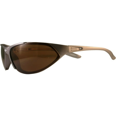 Solar Bat Cool Eyes D Polarized Sunglasses, Amber