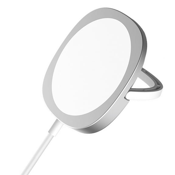 15W Fast Magnetic Wireless Charger for iPhone 13 Mini - Charging Pad Slim Quick Charge USB-C