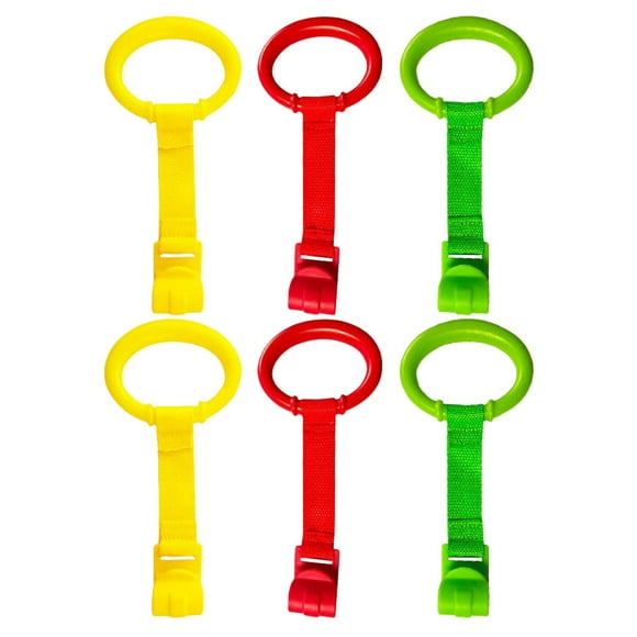 anillos de tracción portátiles para bebés, anillos de soporte para bebés, anillos para cuna de bebé, anillo auxiliar para caminar para niños pequeños